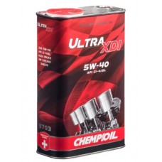 CHEMPIOIL Ultra XDI 5W-40 (A3 B4) синтетическое моторное масло 5W40 1л. (metal)