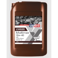 Масло моторное  LUXE CARGOS MULTIMAX HD TURBO DIESEL 10W40 CI-4 п/синт., 20л