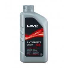 LAVR 1709  Охлаждающая жидкость ANTIFREEZE LAVR -45 G12+ 1кг (красный)