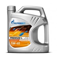 5W40 Масло Газпромнефть Premium L 4л