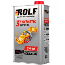 ROLF 3-synthetic 5W-40 ACEA A3/B4 1л