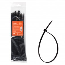 Стяжки (хомуты) кабельные 3,6*300 мм, пластиковые, черные, 100 шт.  AIRLINE ACT-N-26