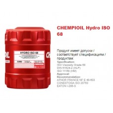 CHEMPIOIL Hydro ISO 68 Гидравлическое масло 20л.