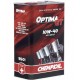 CHEMPIOIL Optima GT 10W-40 (A3 B4) полусинтетическое моторное масло 10W40 4л. (metal)